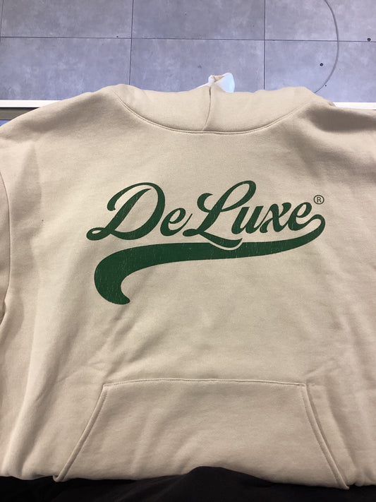 De Luxe Green / Cream Hoodie