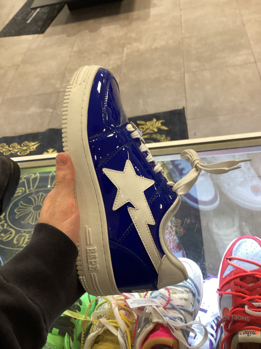 Bapesta Blue White Used