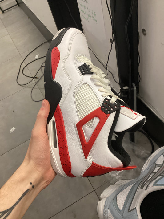 Jordan 4 red cement used