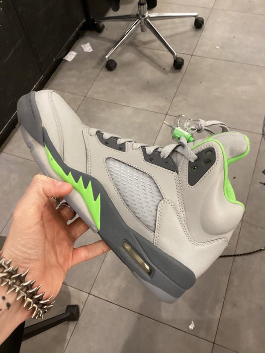 Jordan 5 Green bean used