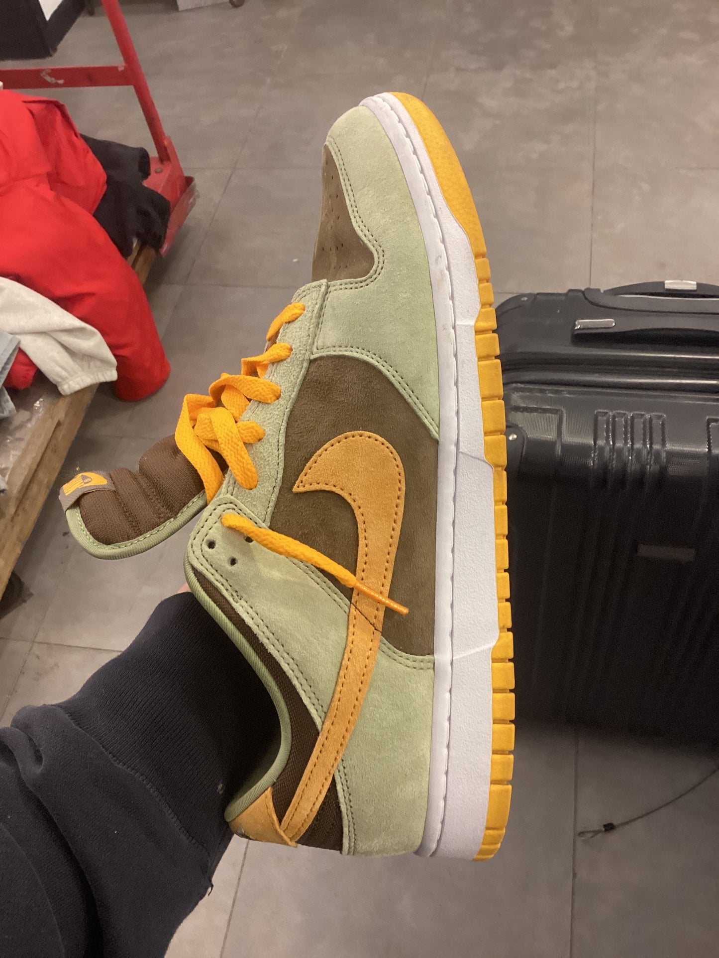 Dunk low dusty olive used