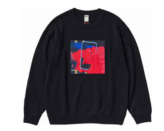 Kaws X Warhol Sweatshirt Black