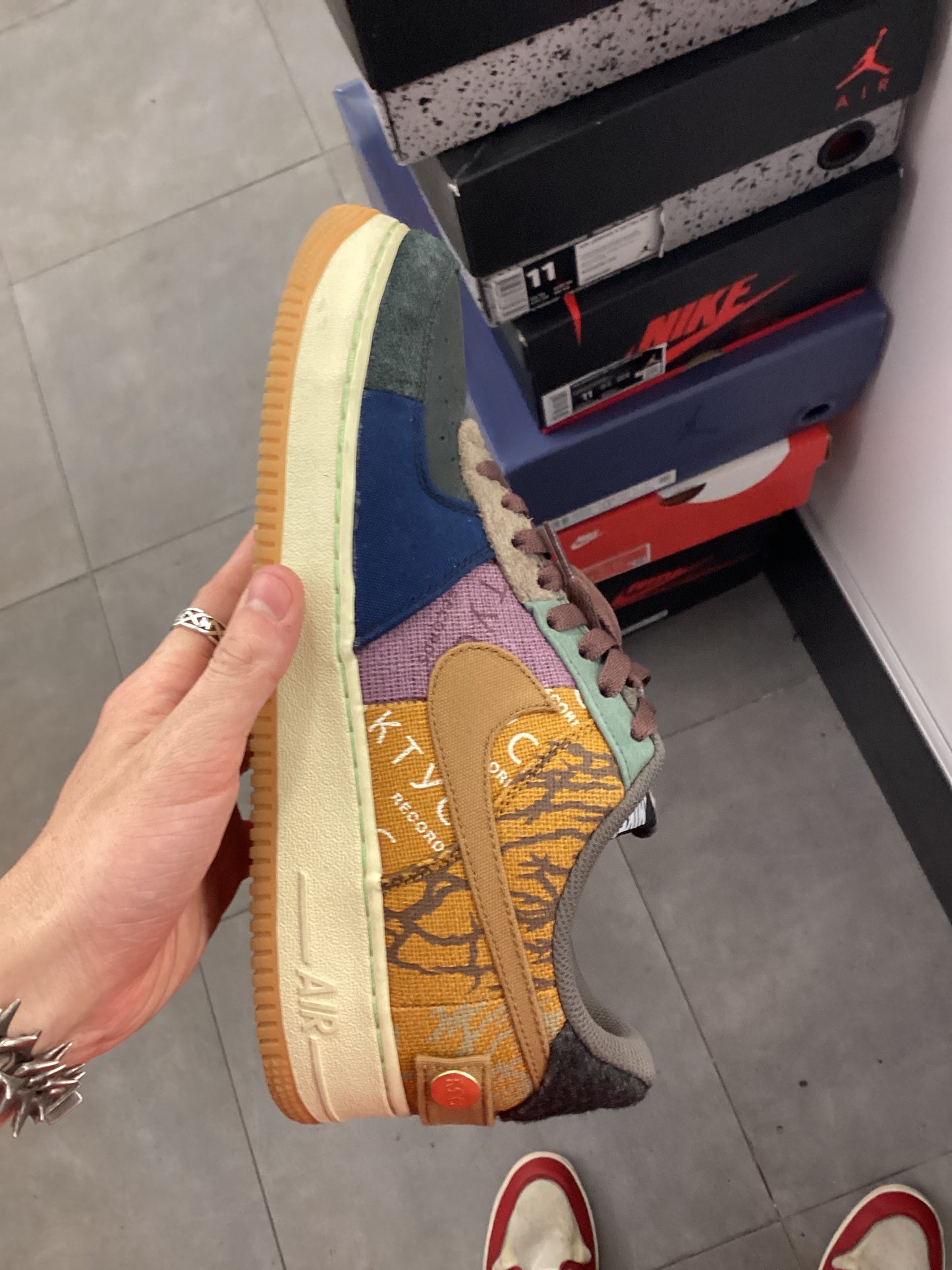 Travis Scott AirForce 1 Low used