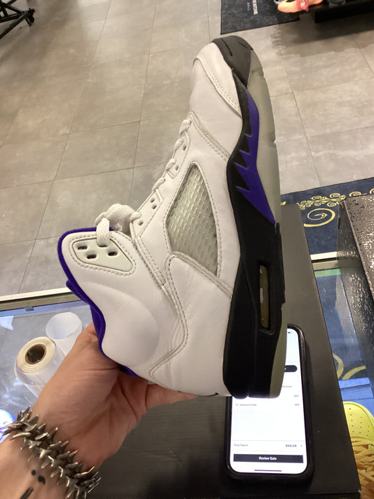 Jordan 5 Dark concord used