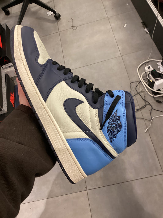 Jordan 1 obsidian used