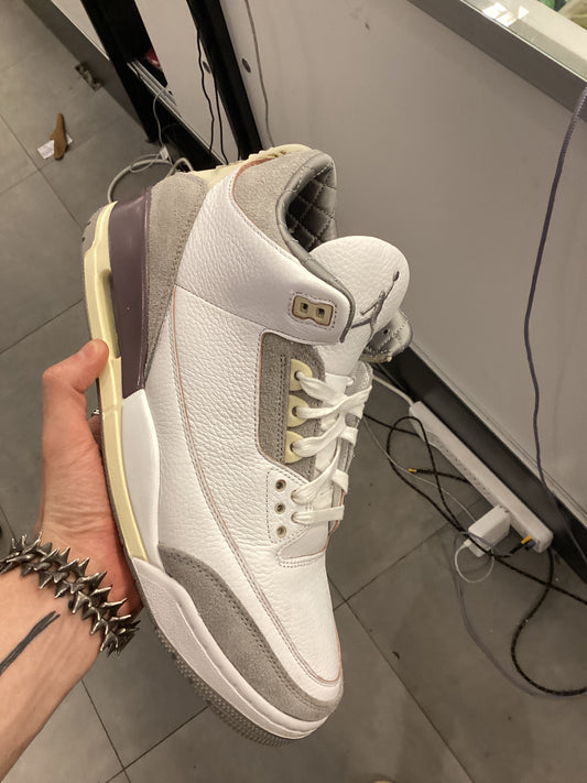 Jordan 3 AMM used (white color)