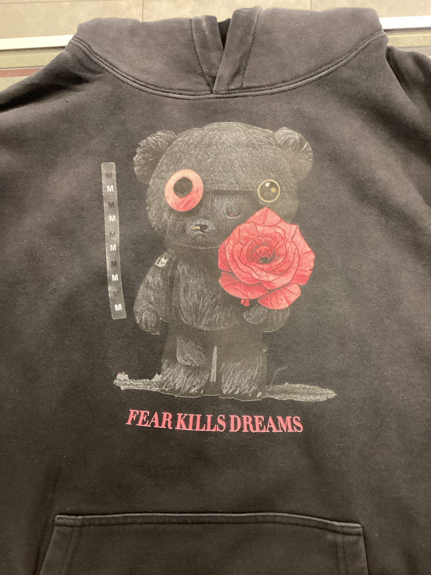 FKD Rose Bear hoodie