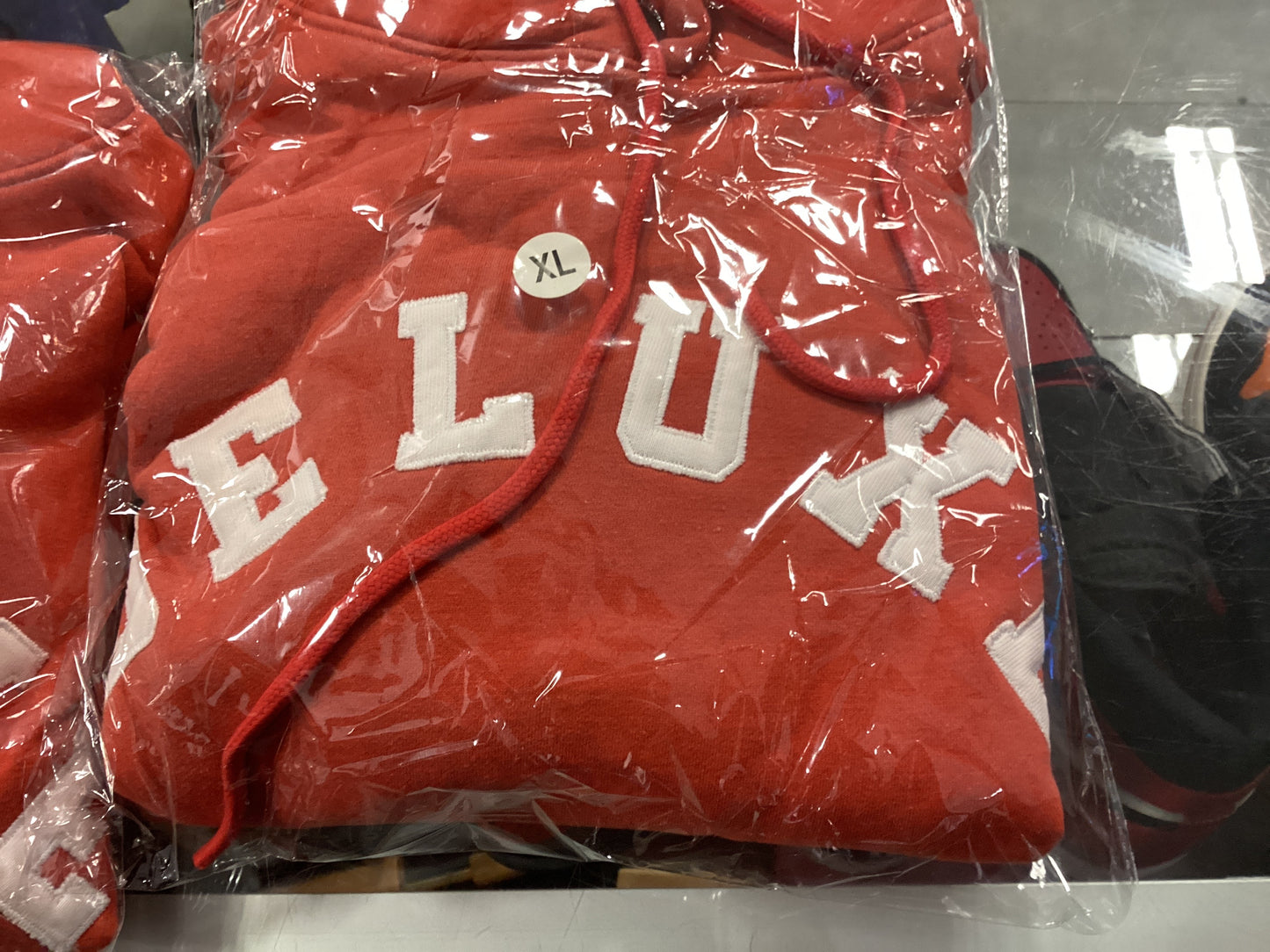 De luxe red hoodie