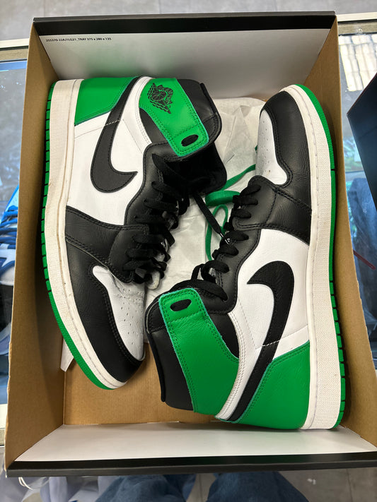 Jordan 1 Lucky Green used