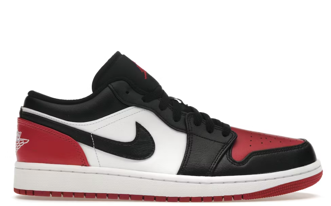 Jordan 1 Low Bred Toe