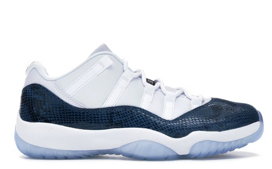 Used Jordan 11 Low Snake Navy